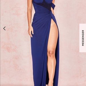 Navy Blue Gown